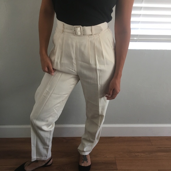 Vintage Pants - Vintage High Waist Trousers